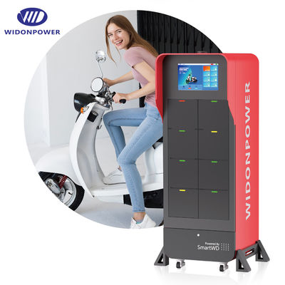 8-12-24 slots Smart Battery Swapping Station 40DC -72VDC Pacote de bateria para bicicleta elétrica, moto elétrica, scooter elétrico