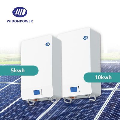 48V 200Ah Bateria montada na parede Armazenamento Bateria de armazenamento de lítio solar 10Kwh