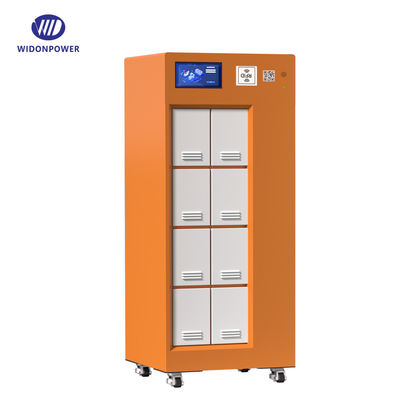 A bateria do ODM LiFePO4 220V 3200W IP54 do OEM que troca a estação com função do alarme de incêndio personalizou