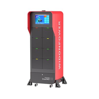 8-Bay Direct Plug-in Battery Swapping Cabinet para Bicicletas Elétricas e Veículos de Entrega