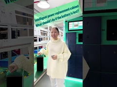 8 Estações de troca de energia em slots Estação de troca de baterias de íons de lítio